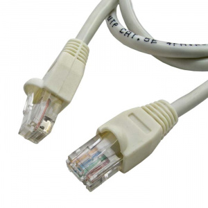 патчкорд rj-45 utp cat5e ruichi, 1 м, белый