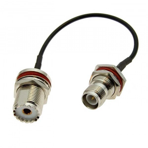 разъём высокочастотный ruichi tnc-ky reverse-174-15cm-uhf-ky-1.5, длина 15 см