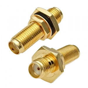 разъём высокочастотный ruichi sma-sma adapters, крепление гайка
