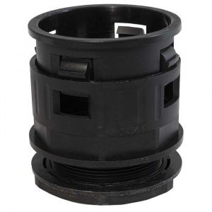 быстрый соединитель для гофрированной трубы ruichi qc-m40-40, ip54, прямой