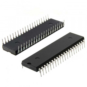 at89s52-24pu,микроконтроллер microchip, 8-бит, серия 89s, 24 мгц, 8 кб флэш-память, 256   байт озу, 