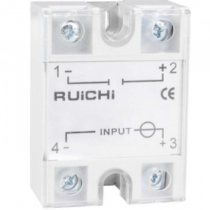 твердотельное реле ruichi ssr-50dd-h