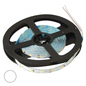 светодиодная лента ruichi, s-2835 300 led, ip33, 12 в, цвет белый, катушка 5 м  (цены указаны за 1 м
