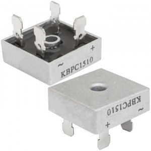 диодный мост ruichi kbpc1510, 15 a, 1000 в