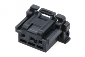 колодка пластиковая dc tpa-03f „мама“ 3 pin шаг 2.00мм черный 3а 125в  5051510300 molex  5051510300