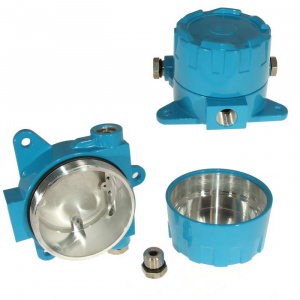корпус для полевого датчика давленияztm-electro bp18-1b, синий, алюминиевый