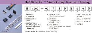колодка пластиковая bld-40m/f 40 pin шаг 2.54мм черный 3.0а 250в bl-2x20  hsm h4000-40pdnb00r