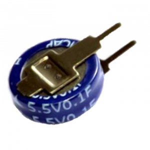se-5r5-d334vyv3c kamcap ионистор, 0.33 ф, 5.5 в, 0.33 ма, вертикальный