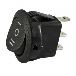 клавишный переключатель ruichi rs-103-8c, on-off-on