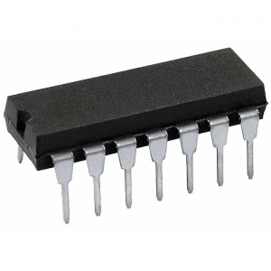 lm224n, счетверенный оу общего применения texas instruments, корпус pdip-14