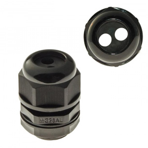 кабельный ввод ztm-electro mg25a-h2-08b, полиамид