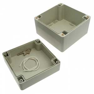 корпус для рэа герметичный пластиковый ztm-electro z387, ip65, 120x120x90 мм