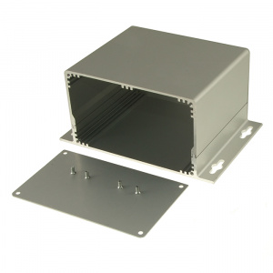 корпус для рэа приборный из алюминиевого профиля ztm-electro z35b-10, 100x152x70 мм