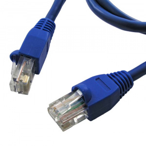 патчкорд rj-45 utp cat5e ruichi, 1 м, синий