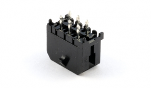 вилка на плату mmf-2x03 r „папа“ 6 pin шаг 3.00мм черный 5.0a 250в пайка,угловая hsm w4230-06pdrtb0r