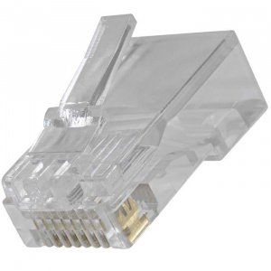 разъём rj ruichi rj45 (tp-8p8c) utp, 1 гнездо