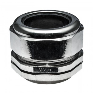 кабельный ввод ztm-electro mba75-66, никелированная латунь
