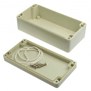 корпус для рэа пластиковый пылевлагонепроницаемый ztm-electro z368, ip65, 160x80x55 мм