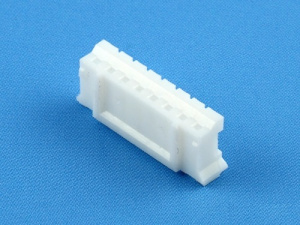 колодка пластиковая hb-08f шаг 2.00мм белая 1а 250в connfly i-ds1066-scw008