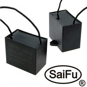пусковой конденсатор saifu cbb61, 50 мкф, 450 в