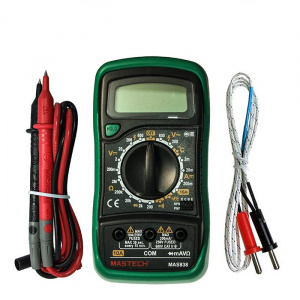 мультиметр цифровой mastech mas838