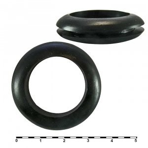 втулка проходная ruichi 25х37х27х20х2, резина epdm