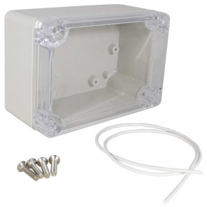 корпус для рэа пластиковый влагозащищенный ztm-electro z10-3c, ip65, 100x68x50 мм