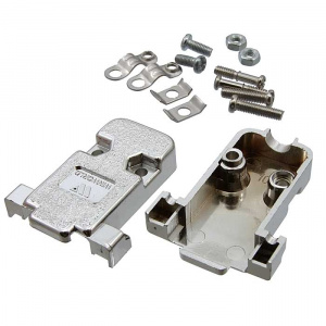 корпус к разъёму d-sub ruichi plastic case (dn-9c), пластик