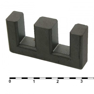 ферритовый сердечник ш-образный ruichi серии ee, 30x15x7 мм, pc40
