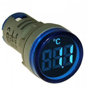 цифровой led термометр переменного тока ruichi dms-244