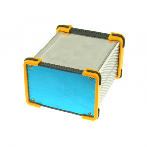 корпус для рэа приборный из алюминиевого профиля ztm-electro z35g-5, 100x102x70 мм