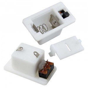 батарейный отсек ruichi ag10*3/ag13*2 switch 31*17*14 мм, закрытый