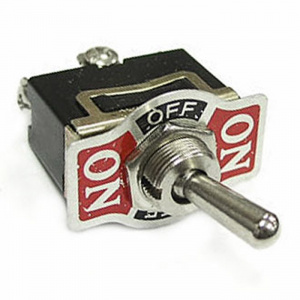 тумблер трехпозиционный однополюсный ruichi kn3(c)-103(a), 53х15.8х29 мм, on-off-on, spdt c/o, 10 а,