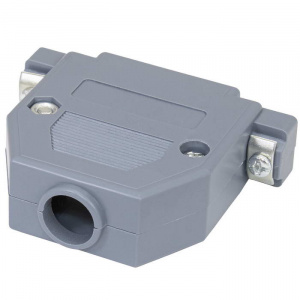 корпус к разъёму d-sub ruichi plastic case (dp-25c), пластик