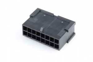 колодка (вилка) mmf-2x8m 16 pin черная molex 430201601