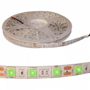 светодиодная лента ruichi, 5050, 300 led, ip65, 12 в, цвет зелёный, катушка 5 м (цены указаны за 1 м