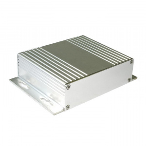 корпус для рэа приборный из алюминиевого профиля ztm-electro z35b-1, 100x119x38 мм