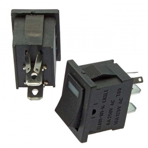 клавишный переключатель ruichi kcd1-101-c3 -r/2p, on-off