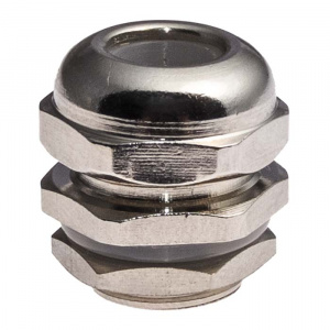 кабельный ввод ztm-electro ldm12x1.5, никелированная латунь