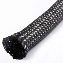 оплетка защитная гибкая 15pet-8 bk  d=06..14мм -50°c - +125°c черная iproflex iproflex®_15pet- 8 bk