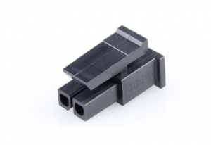 колодка (розетка) mmf-1x2f 2 pin черная molex 436450200