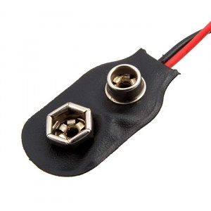 батарейный отсек ruichi bs-ic колодка для кроны 100 мм, открытый