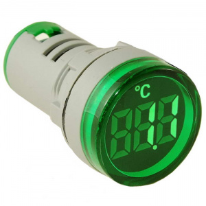 цифровой led термометр переменного тока ruichi  dms-243