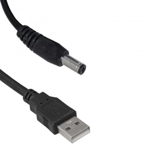 компьютерный шнур ruichi usb 2.0 a(m)-dc 2.1x5.5 мм, 1.5 м