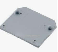 пластина ap2.5 grey торцевая серая для клемм jxb 2,5мм² б7323