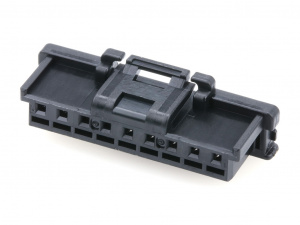 колодка пластиковая dc tpa-09f „мама“ 9 pin шаг 2.00мм черный 3а 125в  5051510900 molex  5051510900