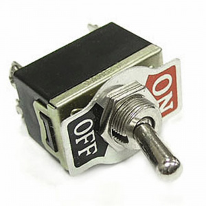 тумблер двухпозиционный однополюсный ruichi kn3(c)-201, 53х19.8х33 мм, on-off, dpst, 6 а, 250 в, 50 