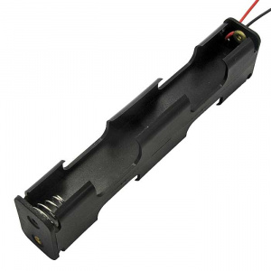 батарейный отсек ruichi bh342 aa 2x2 (bh606), открытый