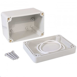 корпус для рэа пластиковый влагозащищенный ztm-electro z10-3-1, ip65, 100x68x70 мм