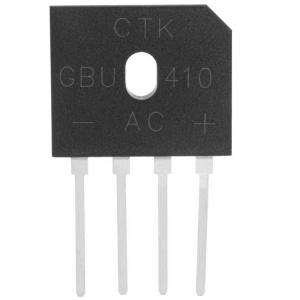 gbu410 (gbu4m) ctk диодный мост, 1000 в, 4 а, gbu